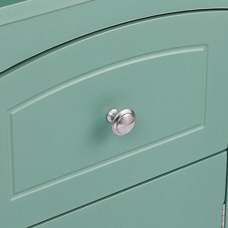 66  H Tall Bathroom Storage Cabinet with Drawer & Adjustable Shelves