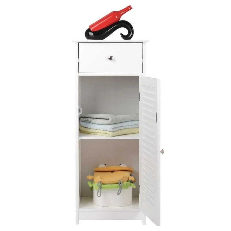 Copper Grove Shijak Adjustable Wood Bathroom Storage Floor Cabinet (4 Options)
