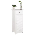 Copper Grove Shijak Adjustable Wood Bathroom Storage Floor Cabinet (4 Options)