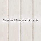 Crosley Seaside Tall Linen Cabinet Distressed White