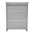 Floor Cabinet Storage Organizer with Magnetic Closure Doors and Shelves