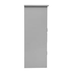 Floor Cabinet Storage Organizer with Magnetic Closure Doors and Shelves