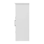 Floor Cabinet Storage Organizer with Magnetic Closure Doors and Shelves