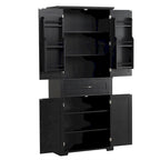 Bathroom Storage Cabinet with Doors and Drawer