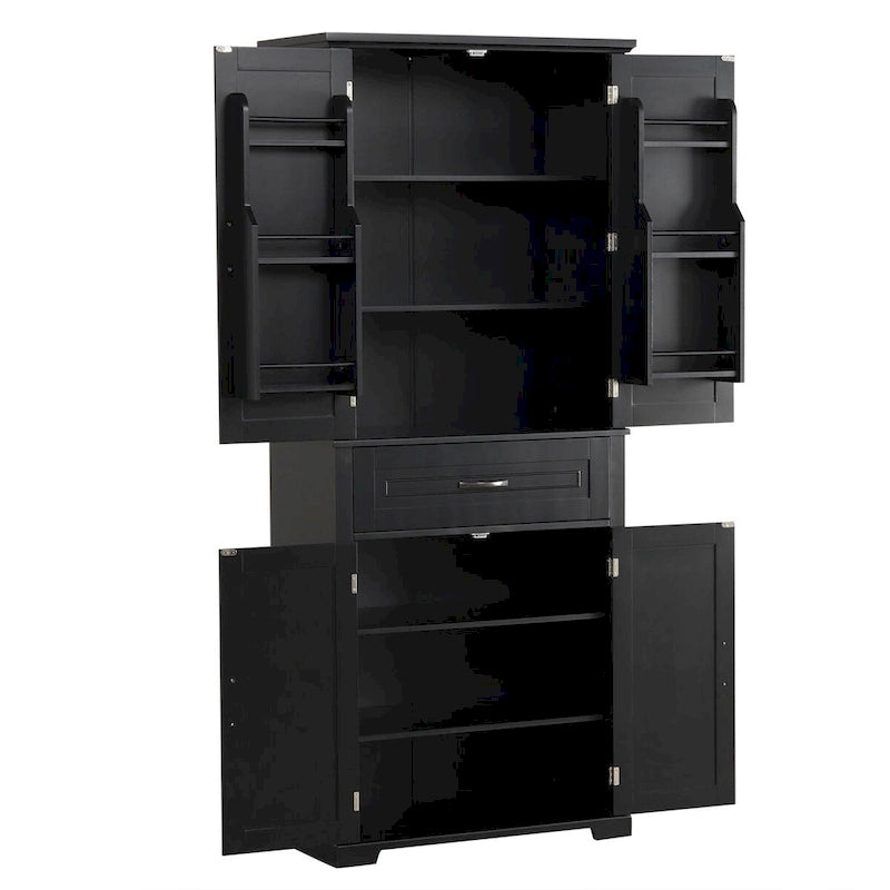 Bathroom Storage Cabinet with Doors and Drawer