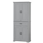 Bathroom Storage Cabinet with Doors and Drawer