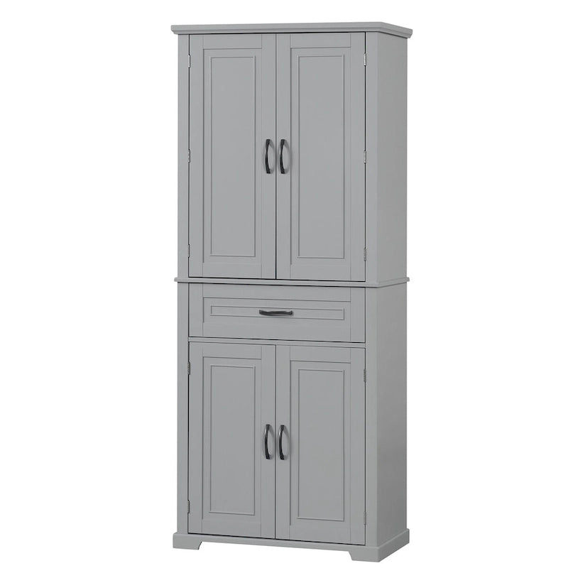 Bathroom Storage Cabinet with Doors and Drawer