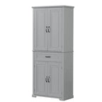 Bathroom Storage Cabinet with Doors and Drawer