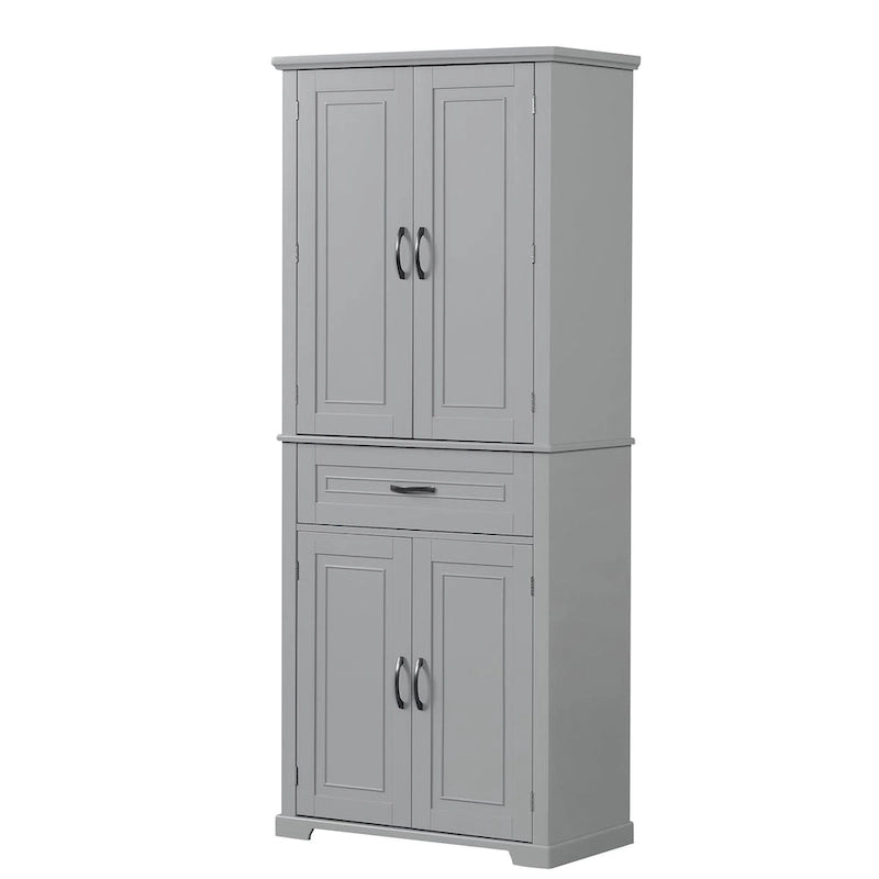 Bathroom Storage Cabinet with Doors and Drawer