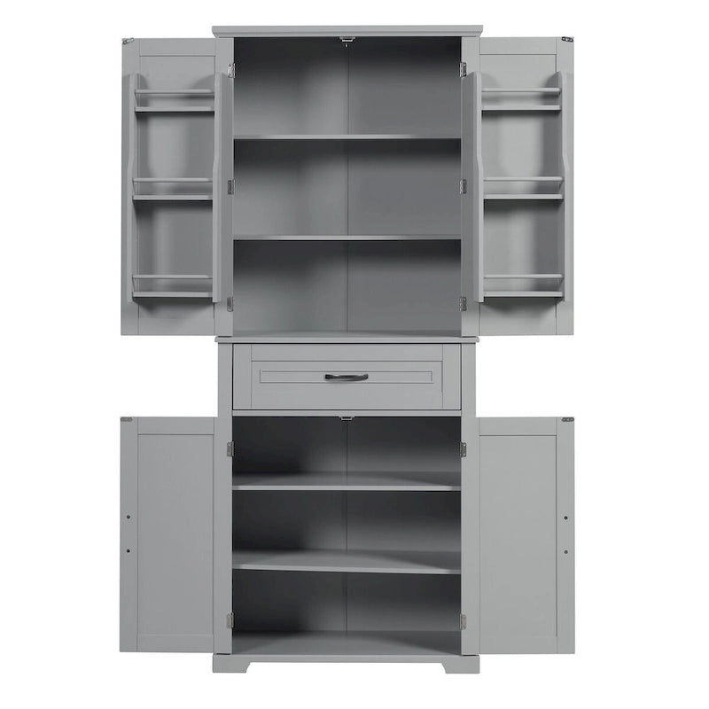 Bathroom Storage Cabinet with Doors and Drawer