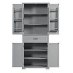 Bathroom Storage Cabinet with Doors and Drawer