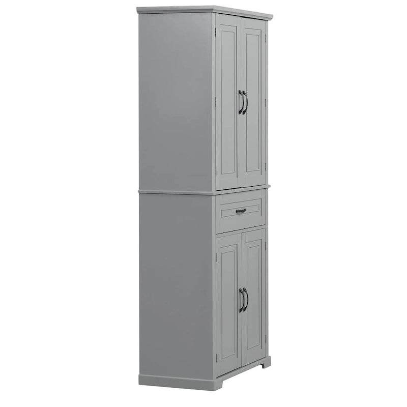 Bathroom Storage Cabinet with Doors and Drawer