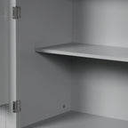 Bathroom Storage Cabinet with Doors and Drawer
