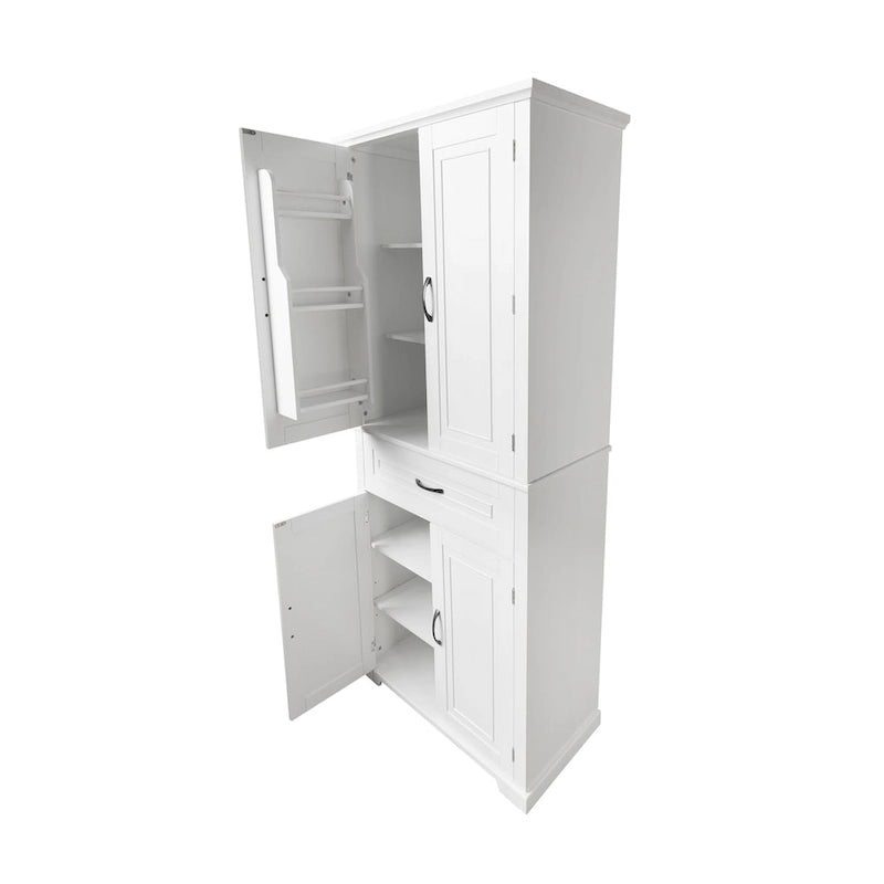 Bathroom Storage Cabinet with Doors and Drawer