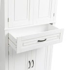 Bathroom Storage Cabinet with Doors and Drawer