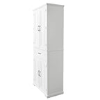 Bathroom Storage Cabinet with Doors and Drawer