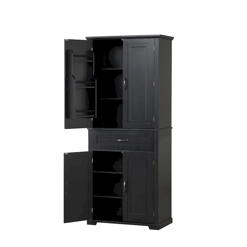 Bathroom Storage Cabinet with Doors and Drawer