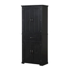 Bathroom Storage Cabinet with Doors and Drawer