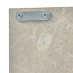 32  Wood 2-door Bathroom Corner Cabinet with Adjustable Shelves