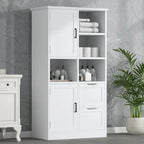 Bathroom Storage Cabinet with Doors and Drawers