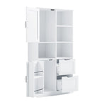 Bathroom Storage Cabinet with Doors and Drawers