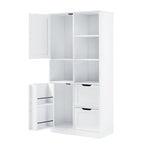 Bathroom Storage Cabinet with Doors and Drawers