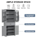 Bathroom Storage Cabinet with Adjustable Shelf