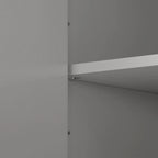 23.6 in. W x 15.7 in. D x 68.1 in. H Linen Cabinet with 2 Doors and 4 Drawers