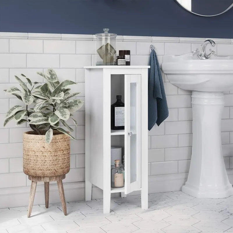 Bathroom Storage Cabinet - 11.75 D x 13 W x 32 H