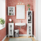 Bathroom Storage Cabinet - 11.75 D x 13 W x 32 H