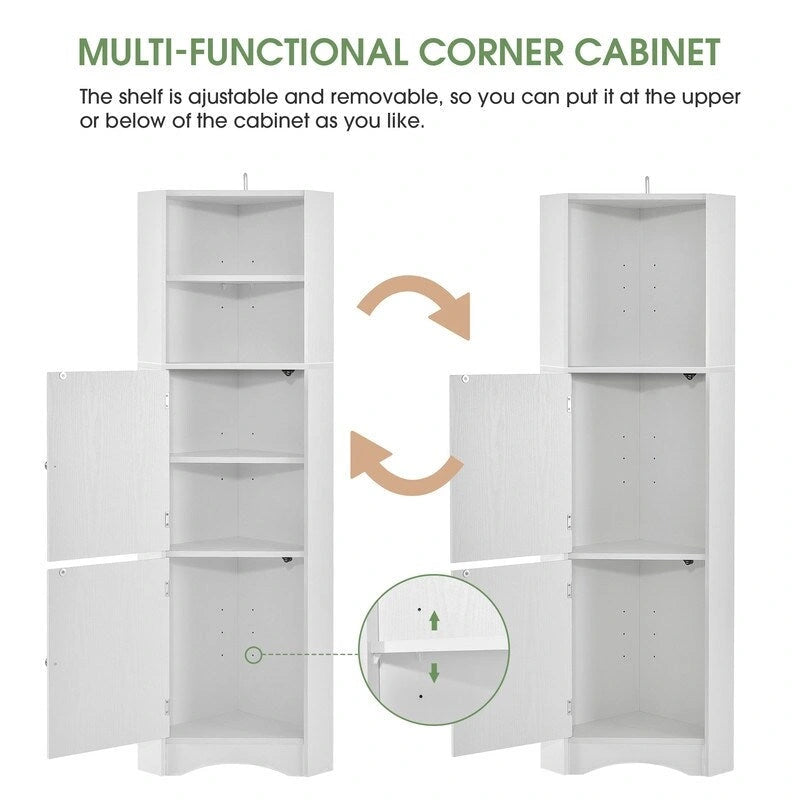 Bathroom Corner Cabinet