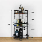 3-Tier Bathroom Corner Shelf