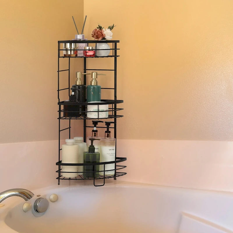 3-Tier Bathroom Corner Shelf