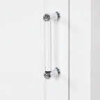 Bathroom Freestanding Storage Cabinet with Drawers and Adjustable Shelf