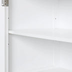 Bathroom Freestanding Storage Cabinet with Drawers and Adjustable Shelf