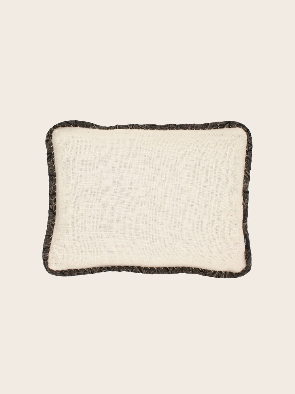 Khadi cushion cover