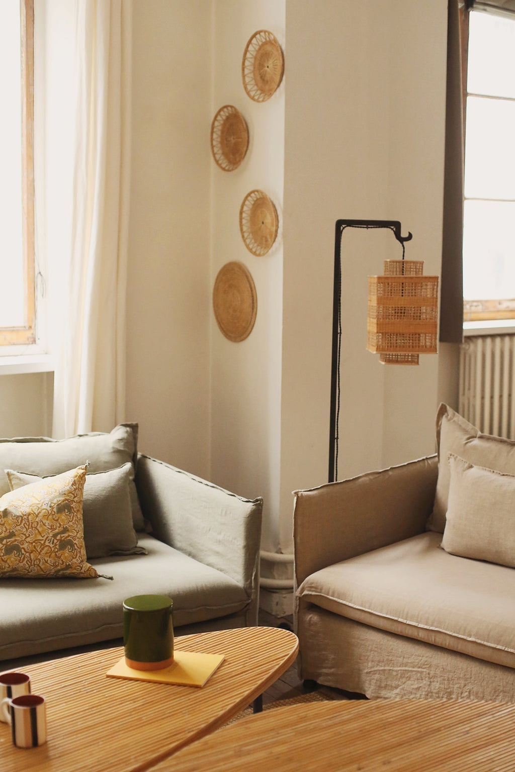 Bamboo Ion Lampshade