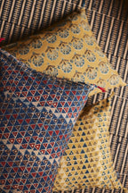Ajrak cushion cover
