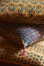 Ajrak cushion cover