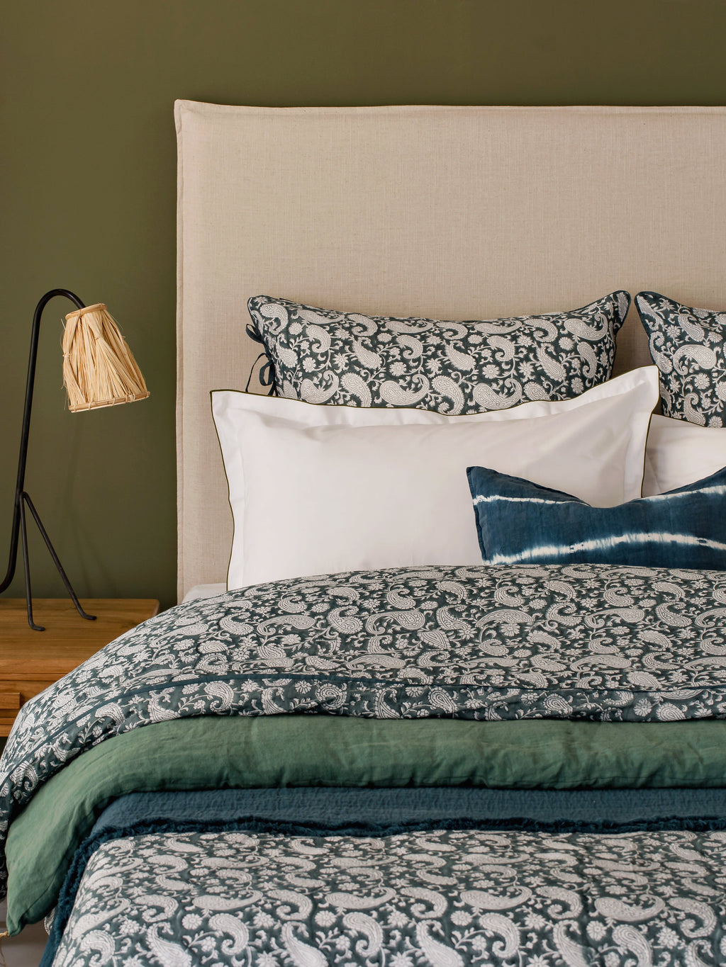 Organic Paisley Duvet Cover