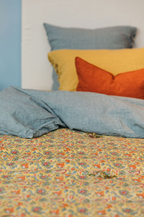 Sarta Duvet Cover - Glacier