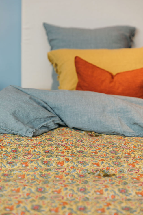 Sarta Duvet Cover - Glacier