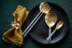 Oya Serving Spoon and Fork