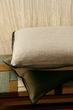 Khadi cushion cover