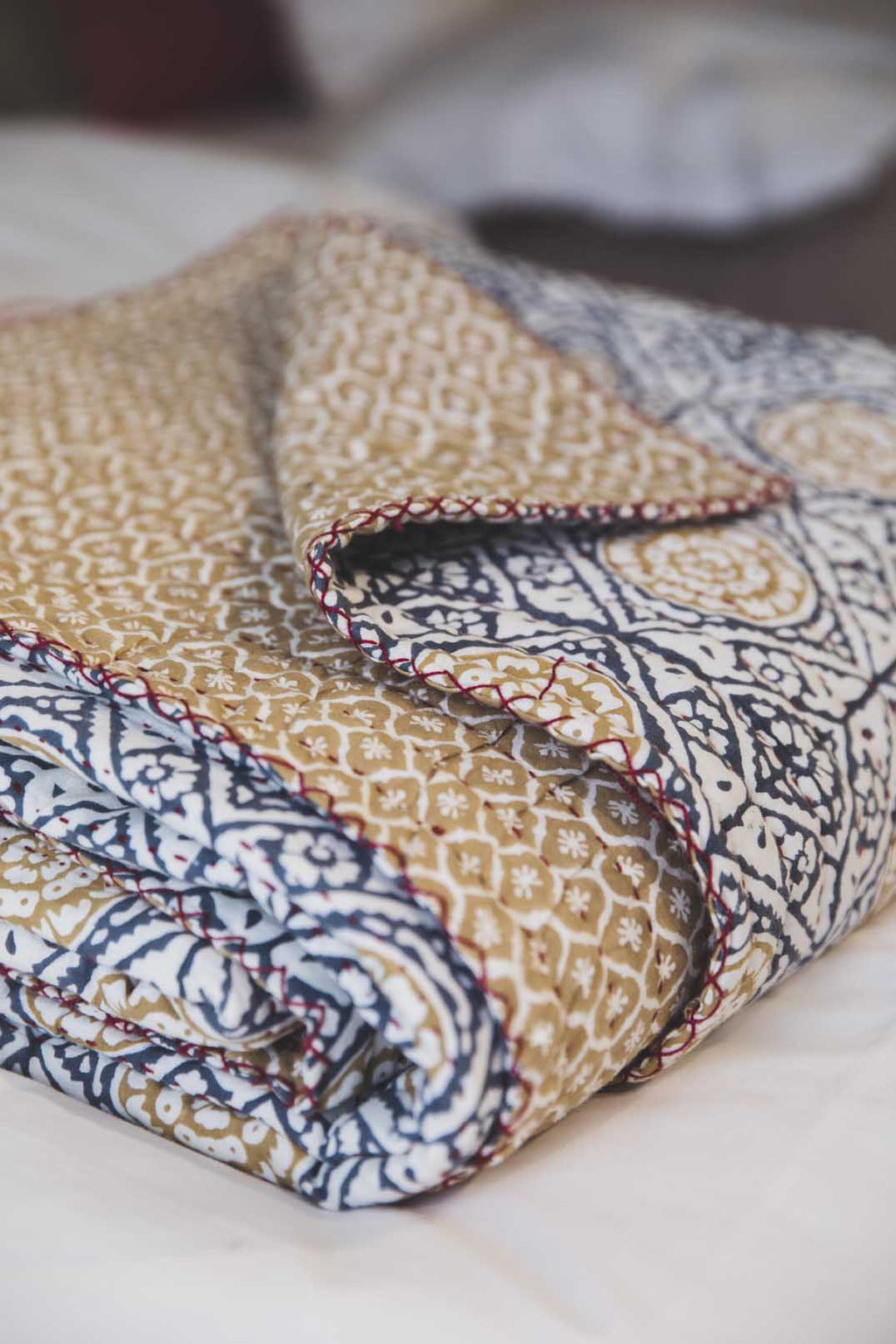 Gujarat bedspread