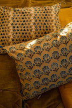 Ajrak cushion cover