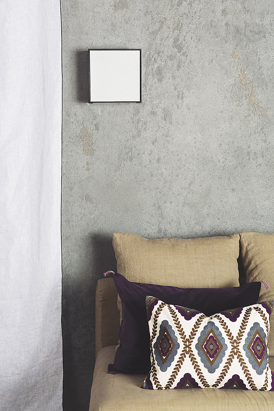 Kare white paper wall sconce