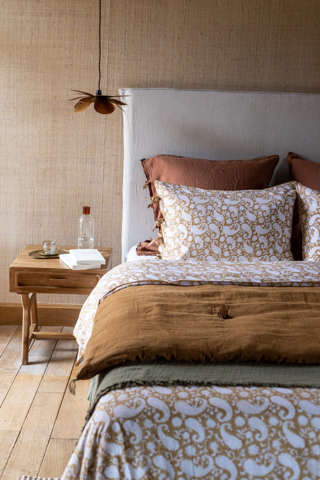 Organic Paisley Duvet Cover