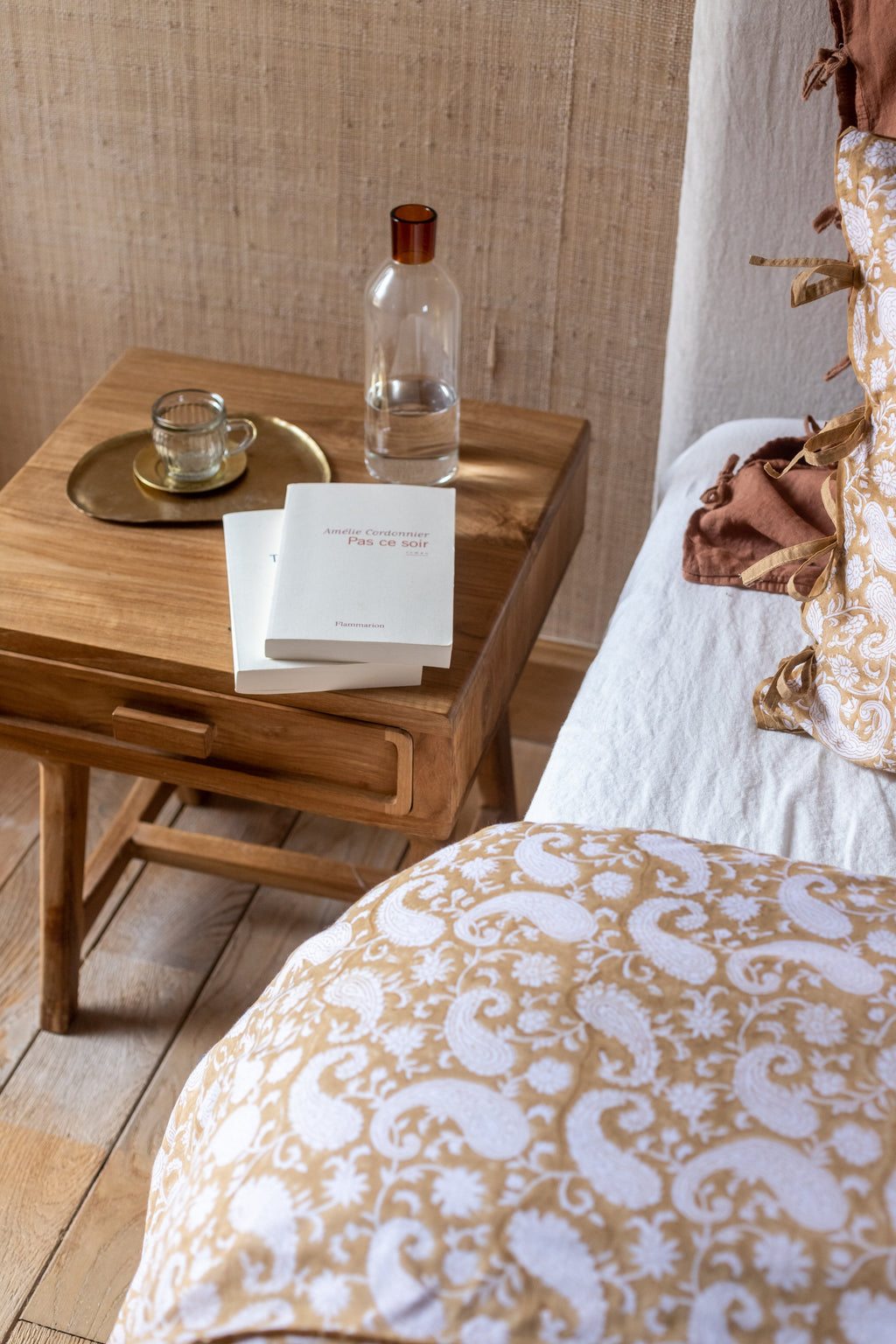 Organic Paisley Duvet Cover