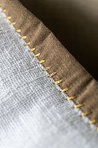 Khadi Gold Cushion Cover